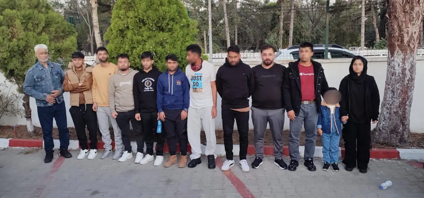 edirnede 12 kacak gocmen yakalandi tCEk72Nm