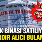 Aydın’daki Tarihi SGK Binası Sahipsiz Kaldı: İlan Panosuna Dönüştü