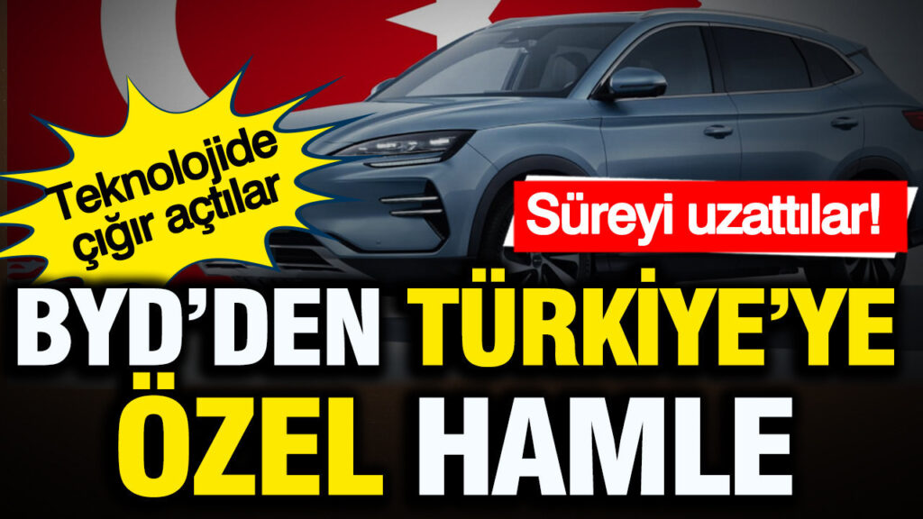 BYD’den Yenilikçi Adım: Batarya Garantisi Süresi Uzatıldı