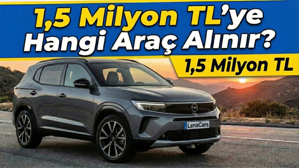 1,5 Milyona Alınabilecek Arabalar