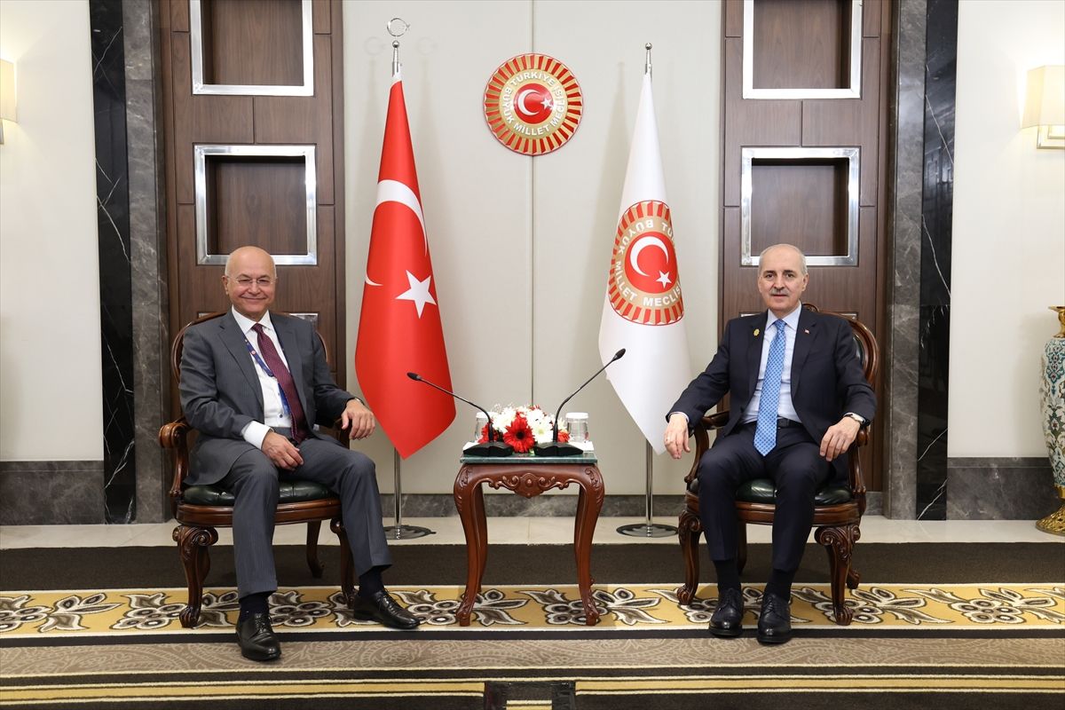 TBMM Başkanı Numan Kurtulmuş, BM Mülteciler Yüksek Komiseri ile Görüştü