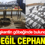 Ankara’da Evin İçinde Cephanelik Bulundu
