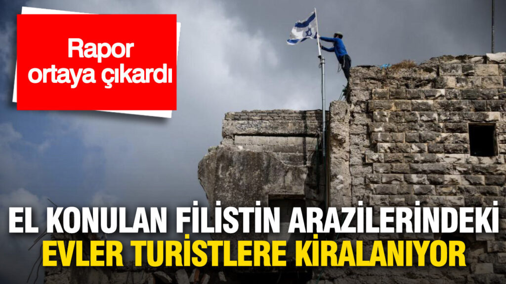Filistin Arazileri Üzerindeki Yerleşimler, Turistlere Kiralanıyor