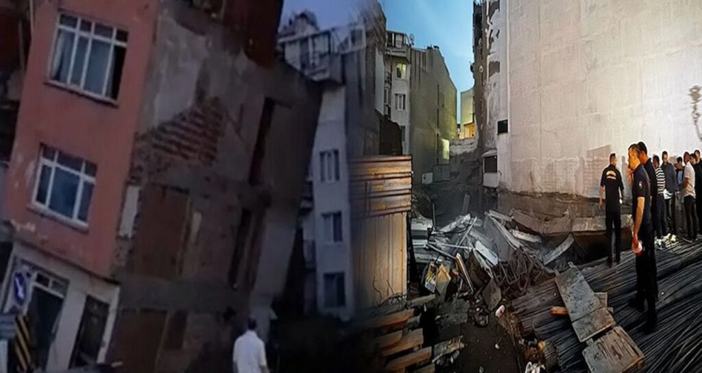 Erdek’te İnşaat Kazası: 3 Katlı Bina Aniden Yıkıldı